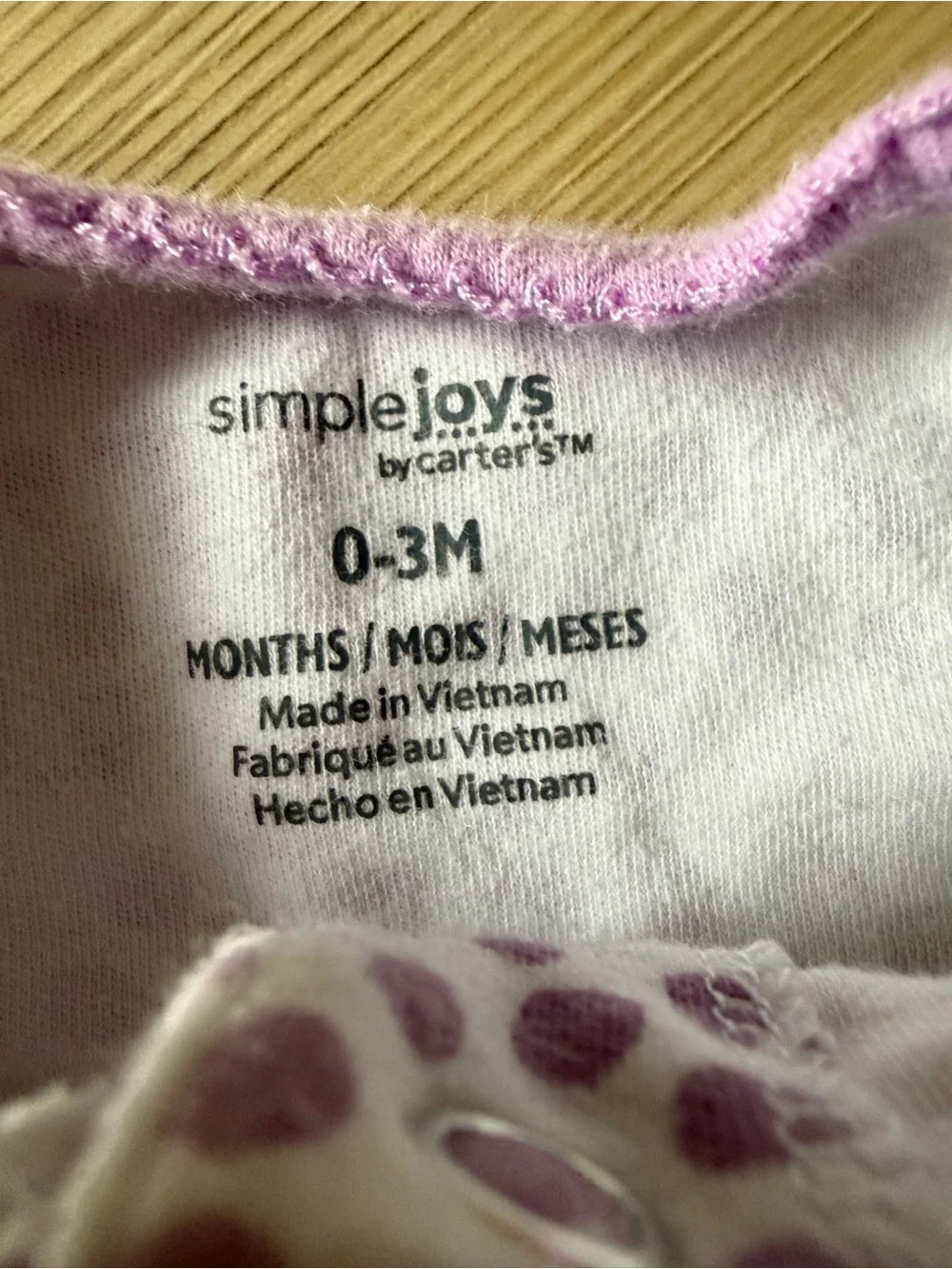 Carter’s Simple Joys Baby Girl Unicorn Print Sleepers - 2 Pack